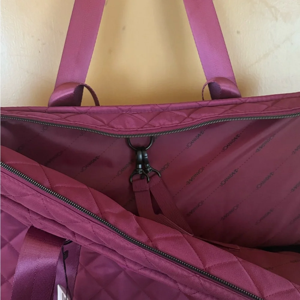Joan & David Purple Quilted Dog Carrier